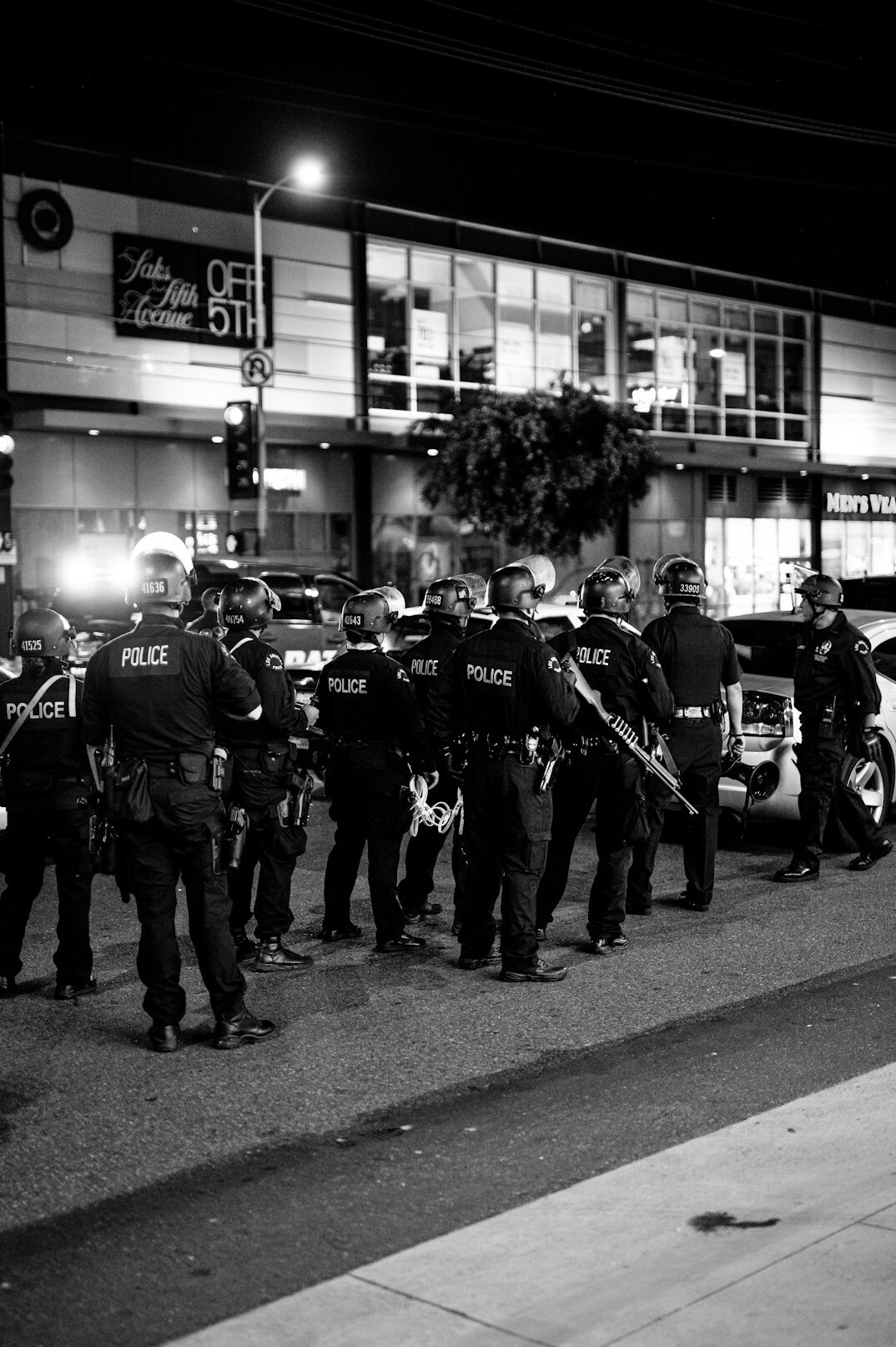 police arrest in store