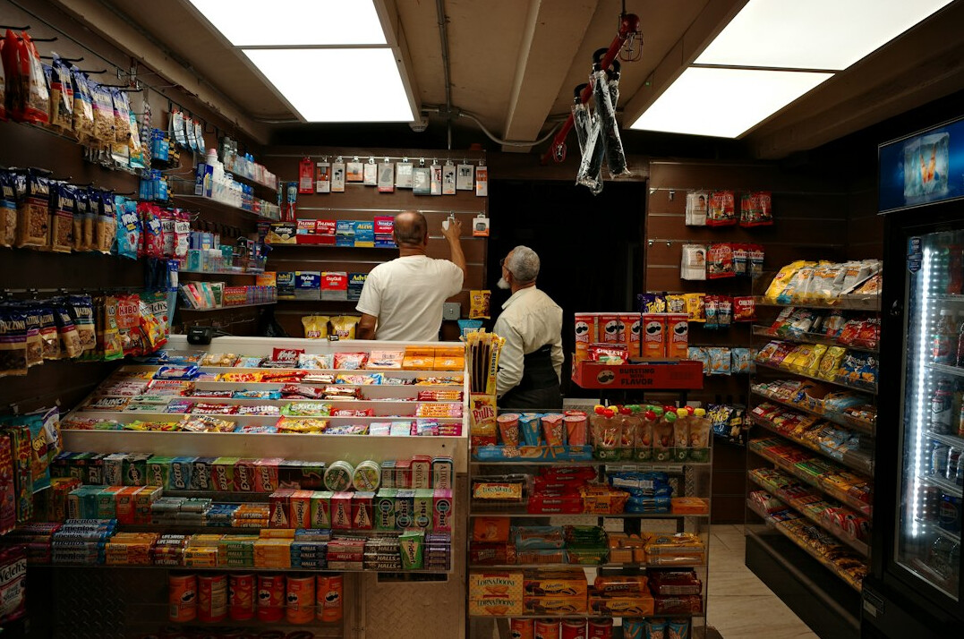 security guard monitoring store